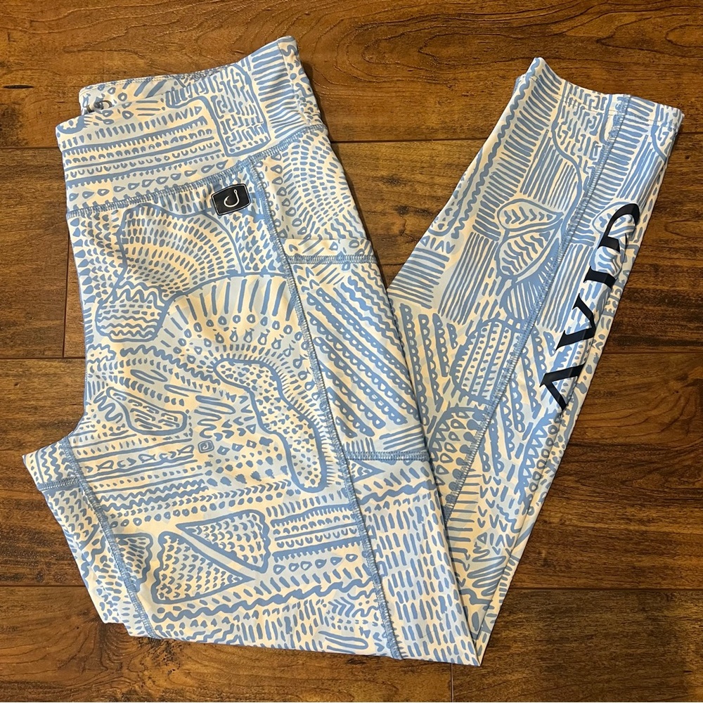 AVID Sportswear Women’s Fishing Performance Leggings Size Large NWOT